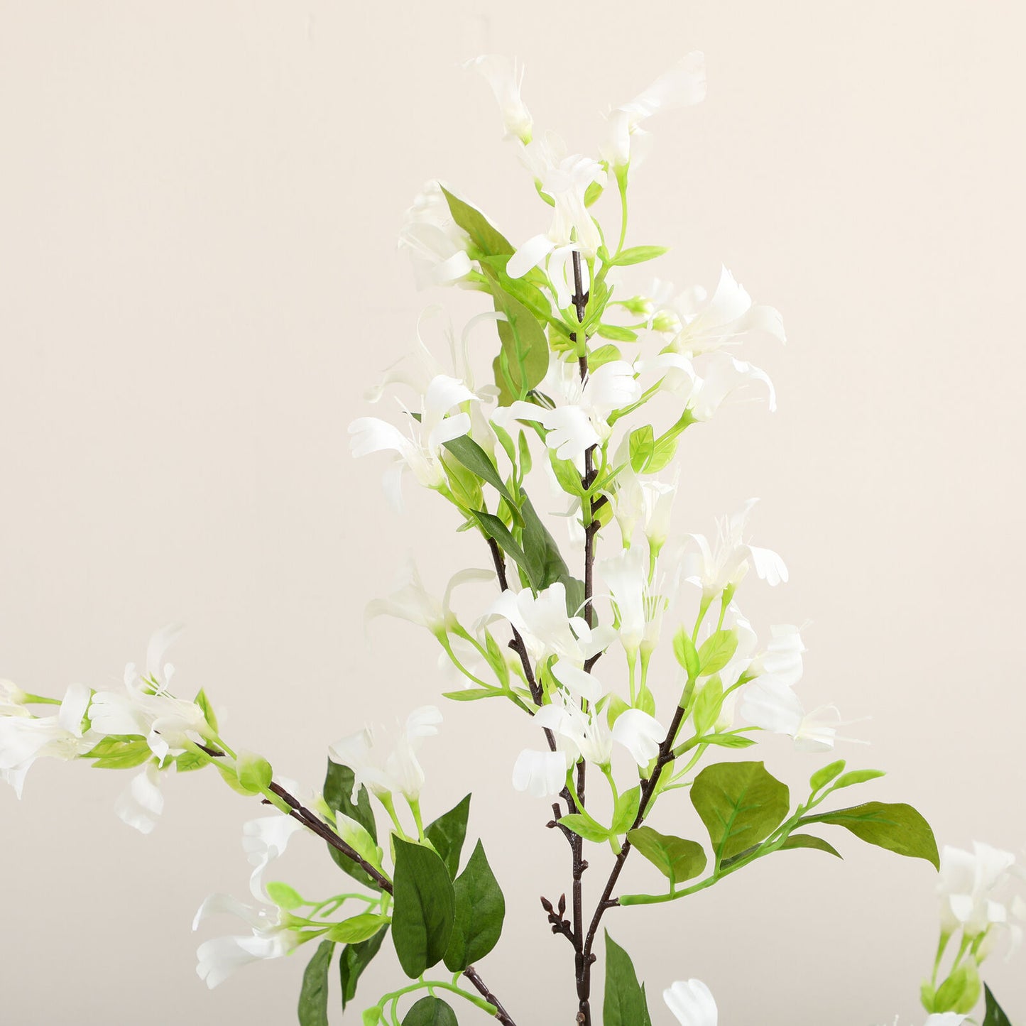 Decorative Artificial Plants Honeysuckle Indoor Outdoor, Potted Fake Flowers